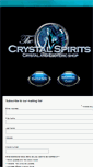 Mobile Screenshot of crystalspirits.biz